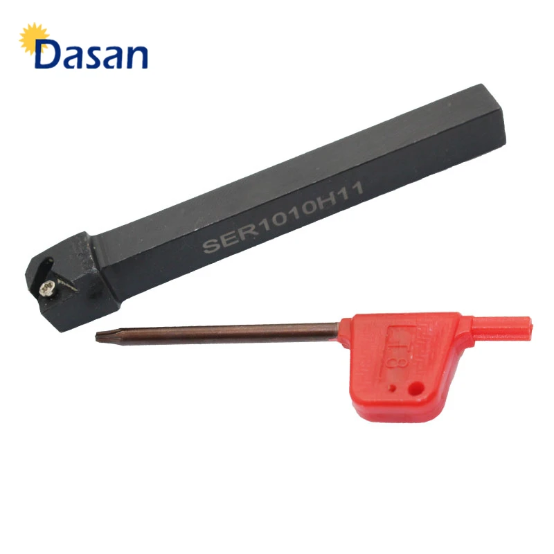 2pcs SER2020K22 20x125mm right Hand Lathe Threading Turning Tool turntool holder