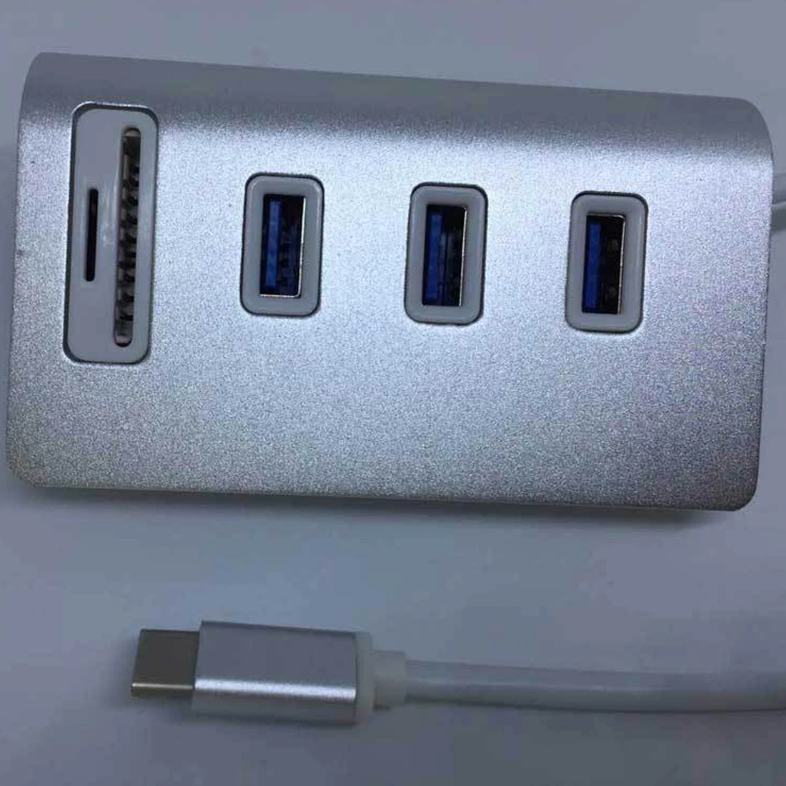 Фирменная Новинка USB HUB высокая Скорость Алюминий USB 3.0 узлов 3 Порты и разъёмы Мощность Интерфейс с TF SD Card Reader Для IMAC macBook Air Ноутбук PC