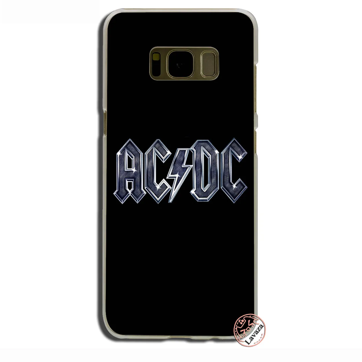 Lavaza ac dc плакат ACDC музыка жесткий чехол для телефона с рисунком в виде чехол для samsung Galaxy S10 E S10E S8 S9 плюс S6 S7 Edge Plus телефонные чехлы - Цвет: 5