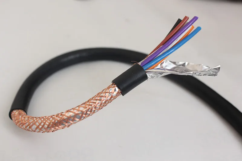 

Shielding line RVVP 8 10 core 24AWG 22AWG 20AWG signal copper core control wire