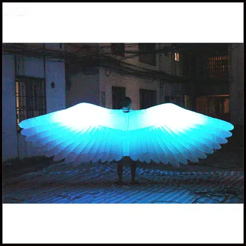 

Free shipment length 4m giant inflatable angel wing