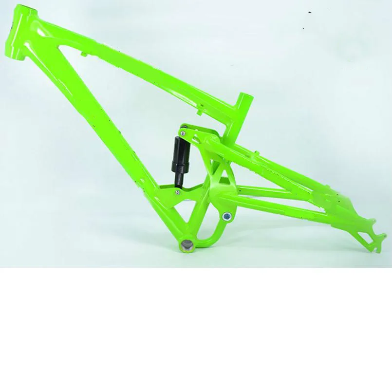 Kalosse Soft-tail  DHAM  bike frame 165mm travel    mountain bike frame   aluminum alloy    26*17 inch  frame