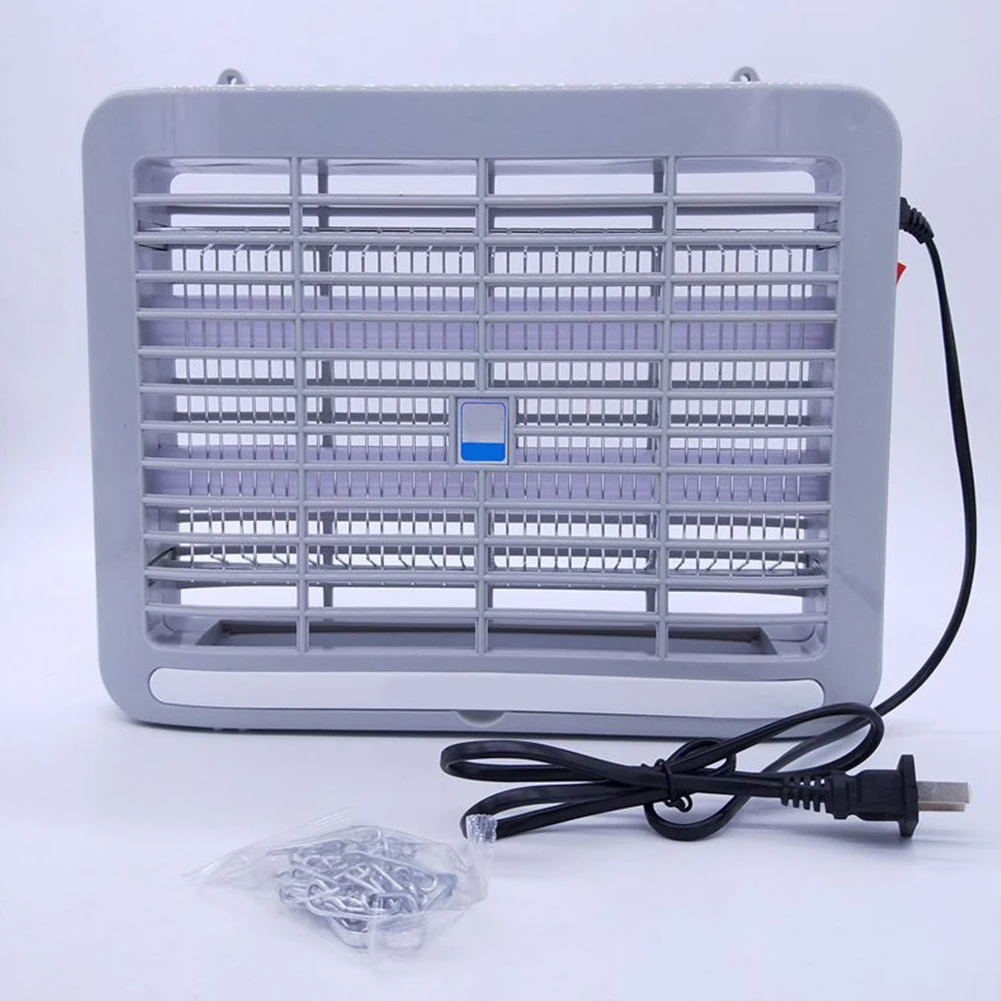 

Fly Insect Home Ultraviolet Repellent Trap Durable Outdoor Mosquito Killer Lamp LED Light Practical Hanging Chain Electric Shock