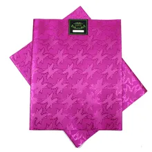 Нигерийская Кружевная повязка на голову в африканском стиле комплект из 2 шт./компл. высокое качество используется для вечерние розового цвета и цвета фуксии в SL-1540