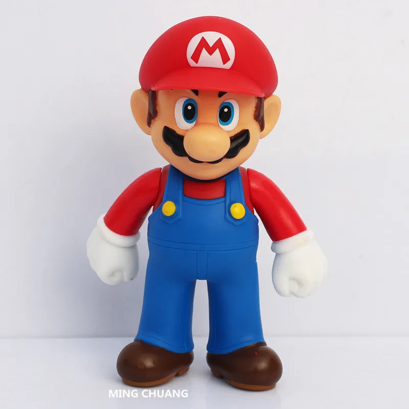 Super Mario Bros Tuba Mario Ruby Luigi Mario PVC 45CM Action Figure Collectible Model Toy OPP D556 Super Mario Bros Tuba Mario Ruby Luigi Mario PVC 45CM Action Figure Collectible Model Toy OPP D556