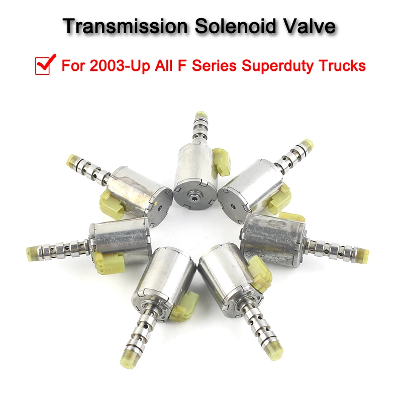 

5R110W 7 Pcs Transmission Solenoid Valve Automatic Transmission For Ford Accessories
