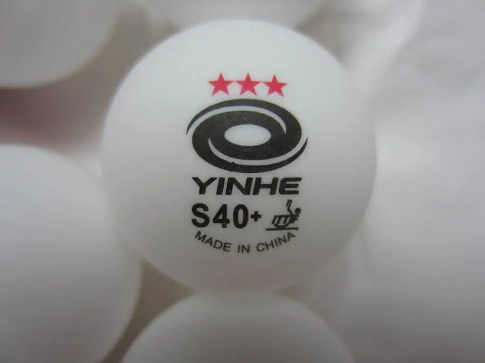 Yinhe Млечный Путь S40+ мяч для настольного тенниса 3 звезды материал бесшовный официальный мяч для игры в настольный теннис ракетки