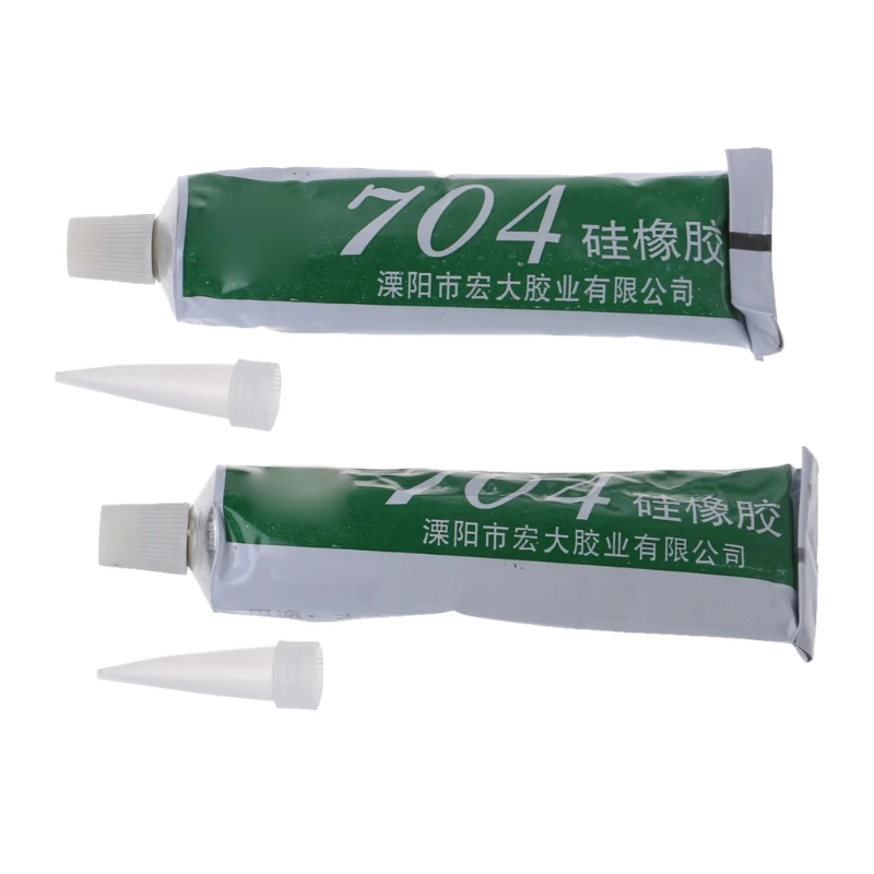 704 фиксированный высокотемпературный устойчивый клей силиконовые уплотнители водостойкий-белый qiang