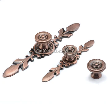 

Retro 2PCS European Kitchen Cabinet Door Handles Cupboard Wardrobe Drawer Cabinet Pulls Handles & Knobs Furniture Hardware