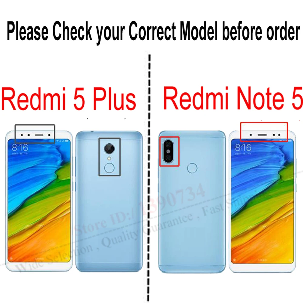 Оригинальная работа для Xiaomi Redmi Note 5 передняя/Большая основная задняя камера гибкий кабель для Xiaomi Redmi 5 Plus Замена телефона