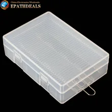 3pcs! Portable Hard Plastic Battery Storage Box Case Holder for 4 x 26650 Batteries