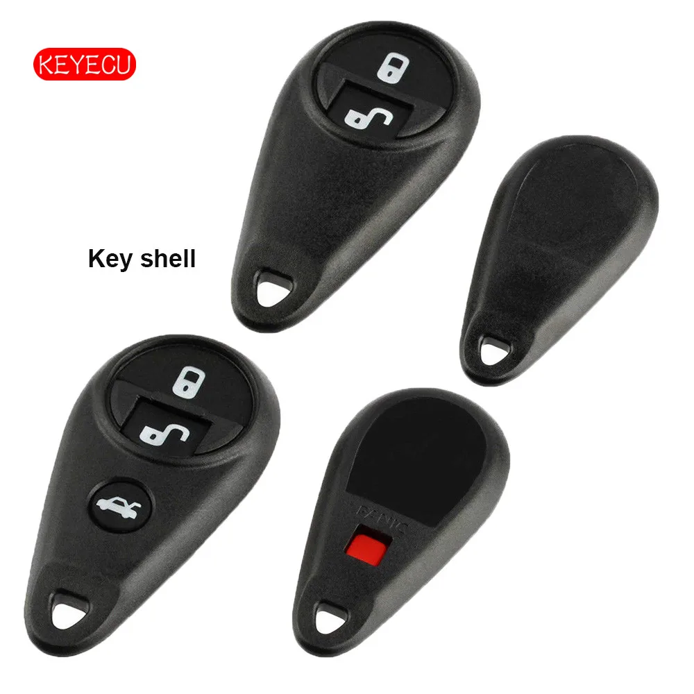 

Keyecu Replacement Remote Key Shell Fob for Subaru B9 Tribeca Forester Impreza