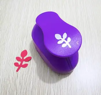 

free shipping 2"(5.0cm) leaf EVA foam punch craft punch DIY punch greeting card handmade puncher Scrapbook puncher