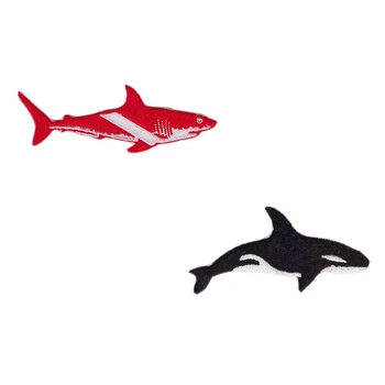 

Everybody likes it Killer whale orca fish blackfish aquatic mammal applique iron-on patch sea
