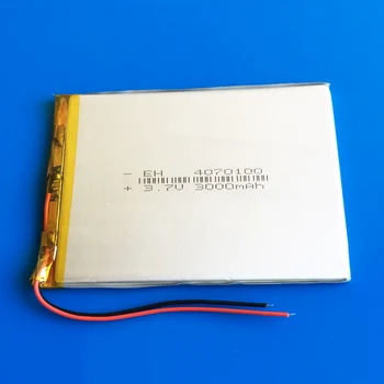 

3.7V 3000mAh 4070100 Lithium polymer rechargeable Battery Protection Board For PDA Tablet PCs Digital Products power bank