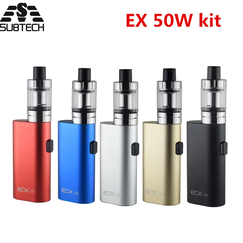 2pcs-Original-EX50-Box-Mod-Electronic-Cigarette-kit-2ml-Atomizer-Tank-Vaporizer-Vapor-kit-Vape-pen