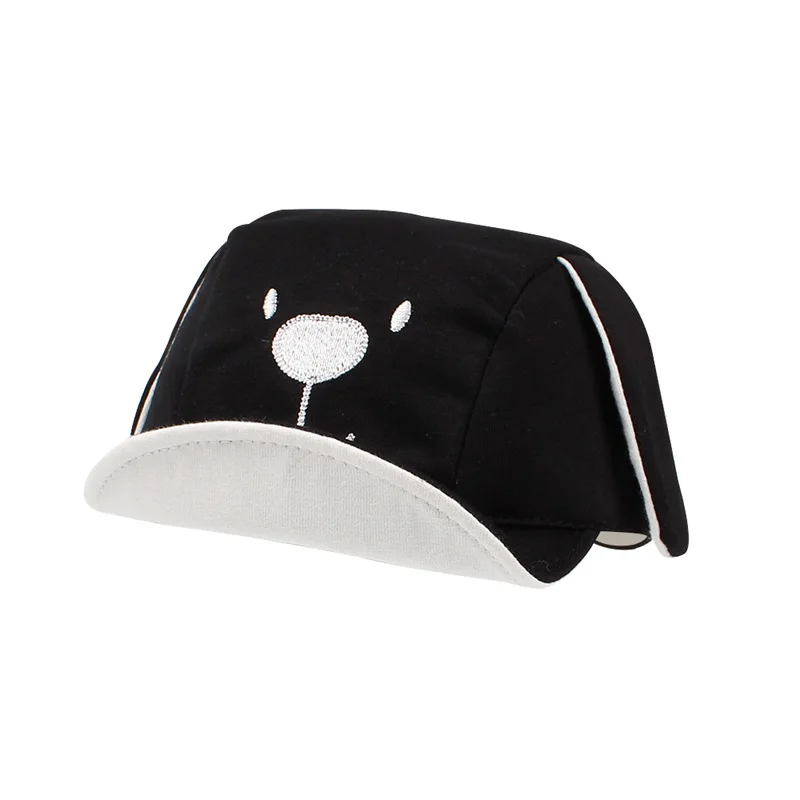 Cartoon Dog Baby Cap Cotton Pattern Baby Sun Hat Cute Ears Toddler Caps For Boys Spring Summer Girls Caps Baby Boys Clothing (2)