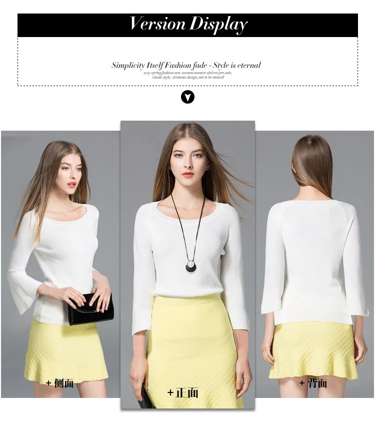 MLKL-2719310 women leisure breathable fashion sweater (2)