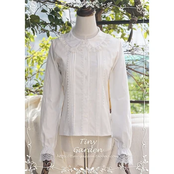 

Free Rushed Shipping 2019 New Lolita Lace Long Sleeve Doll Brought Classical Cotton Shirts