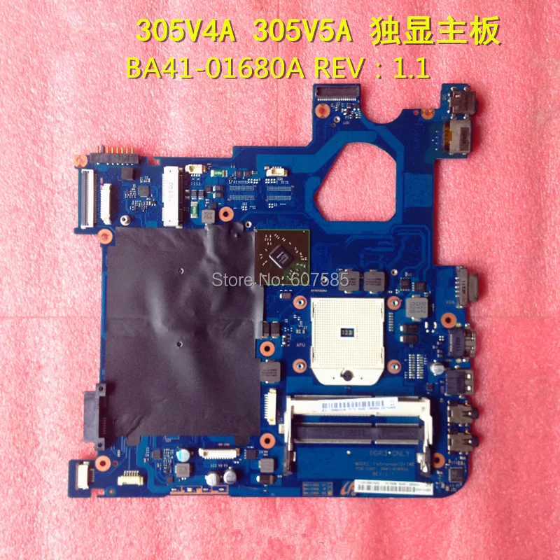 For SAMSUNG NP300V4A NP300V5A Laptop font b motherboard b font BA41 01680A 100 Tested