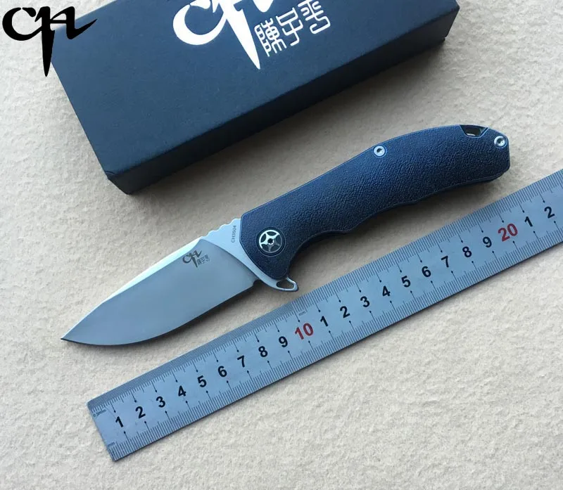 Продажа CH3504 оригинальный дизайн Флиппер складной нож S35VN лезвие шарикоподшипники TC4 Титан Ручка Кемпинг Фрукты EDC инструменты карманные ножи