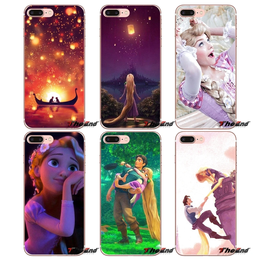 

For Xiaomi Mi6 Mi 6 A1 Max Mix 2 5X 6X Redmi Note 5 5A 4X 4A A4 4 3 Plus Pro Tangled Flynn and Rapunzel Accessories Shell Covers