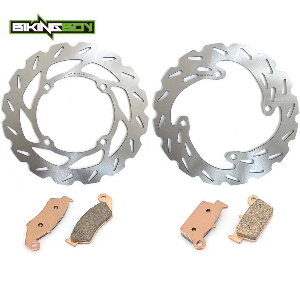 BIKINGBOY для Suzuki РМЗ 250 07 18 RM Z 450 05 RMX 2005 2017 16 15 14 13 12 11 спереди и сзади тормозные диски