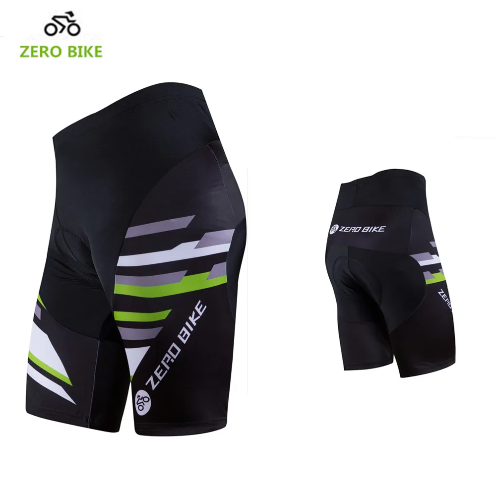 

ZERO BIKE High Quality Men Summer Cycling Shorts Gel 3D Padded Quick Dry MTB Bicycle Short Pants