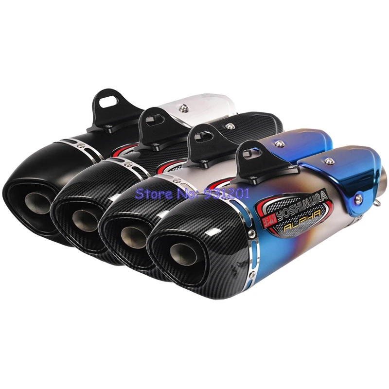 

Inlet 51mm Motorcycle Exhaust Pipe Muffler Yoshimura Motorbike Pitbike Scooters Escape Muffler Pipe