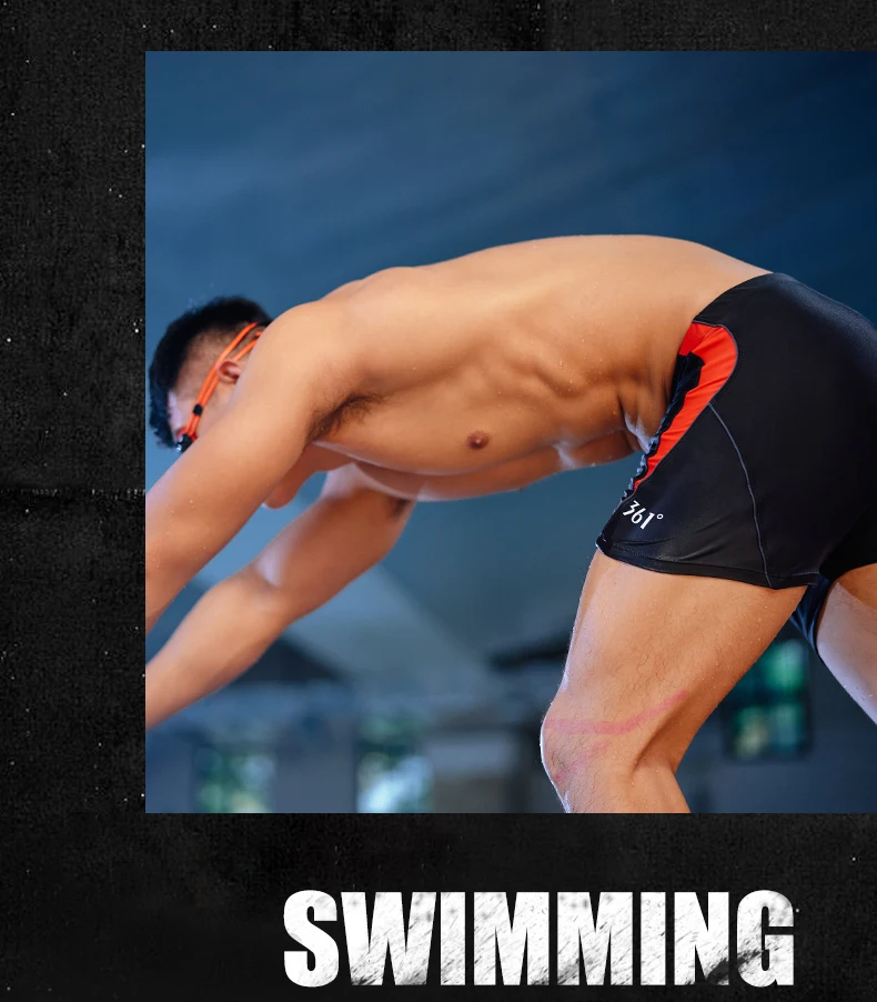 361 мужские плавки, шорты для профессионального плавания, тренировочные боксеры, спортивные плавки, быстросохнущие черные шорты для плавания
