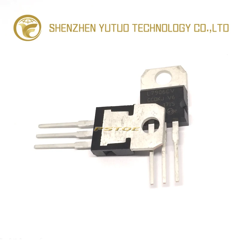 

PSTQE L7906CV TO220 L7906 TO-220 6V 7906 Three-terminal voltage regulator power supply tube triode High quality In Stock