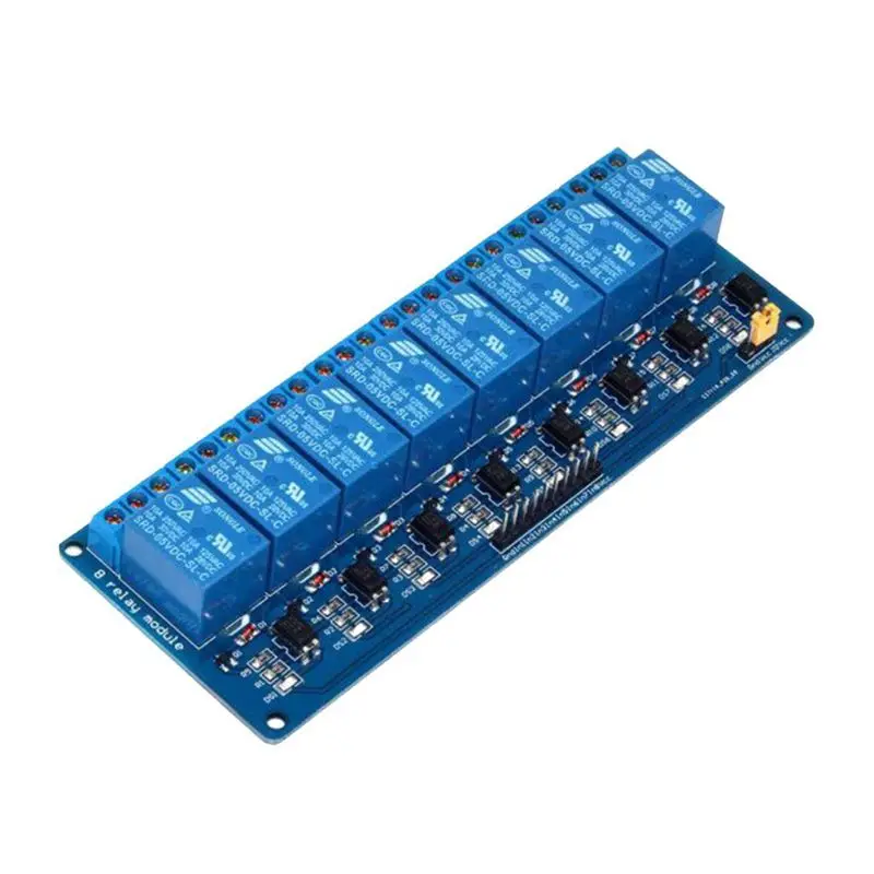 

8Channel DC 12V relay module plc relay control board with optocoupler