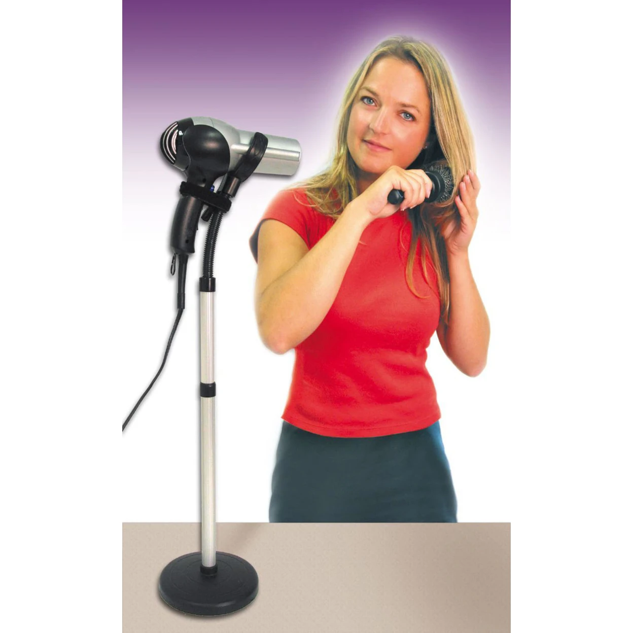 Hands-Free Drying and Styling Stand
