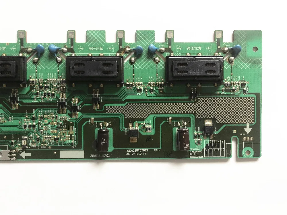 Панель подсветки DAC 24T067 RDENC2570TPZZ 2995318700 плата высокого напряжения|Аксессуары для