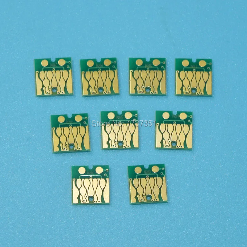 

For Epson SureColor P600 auto reset cartridge chip 9 color for Epson T7601-T7609