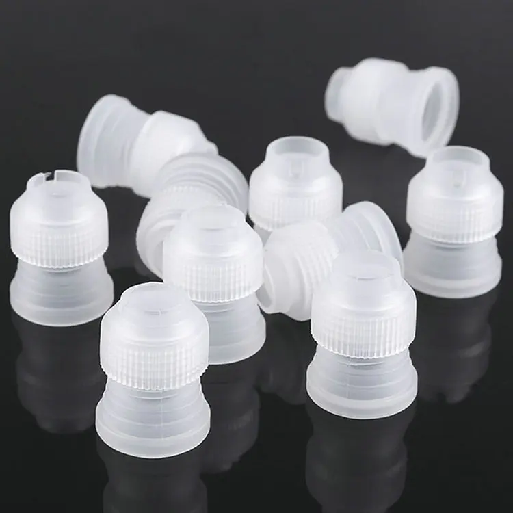 Small Large Coupler Adaptor Icing Piping Nozzle Bag Cake Flower Pastry DecoY*ss Small Large Coupler Adaptor Icing Piping Nozzle Bag Cake Flower Pastry DecoY*ss