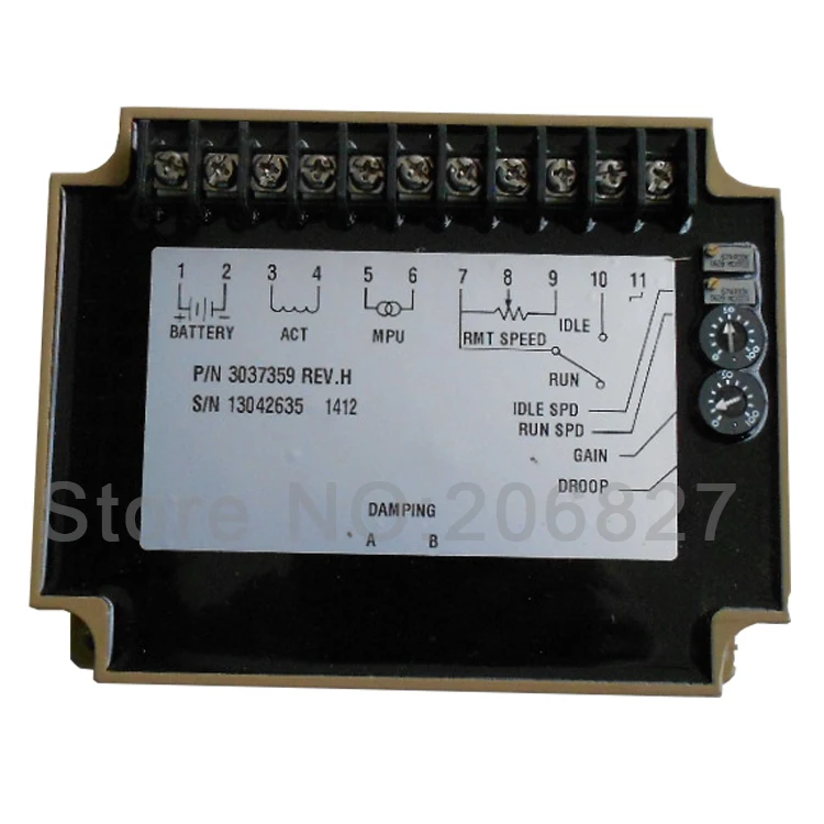 

Diesel generator speed controller 3037359
