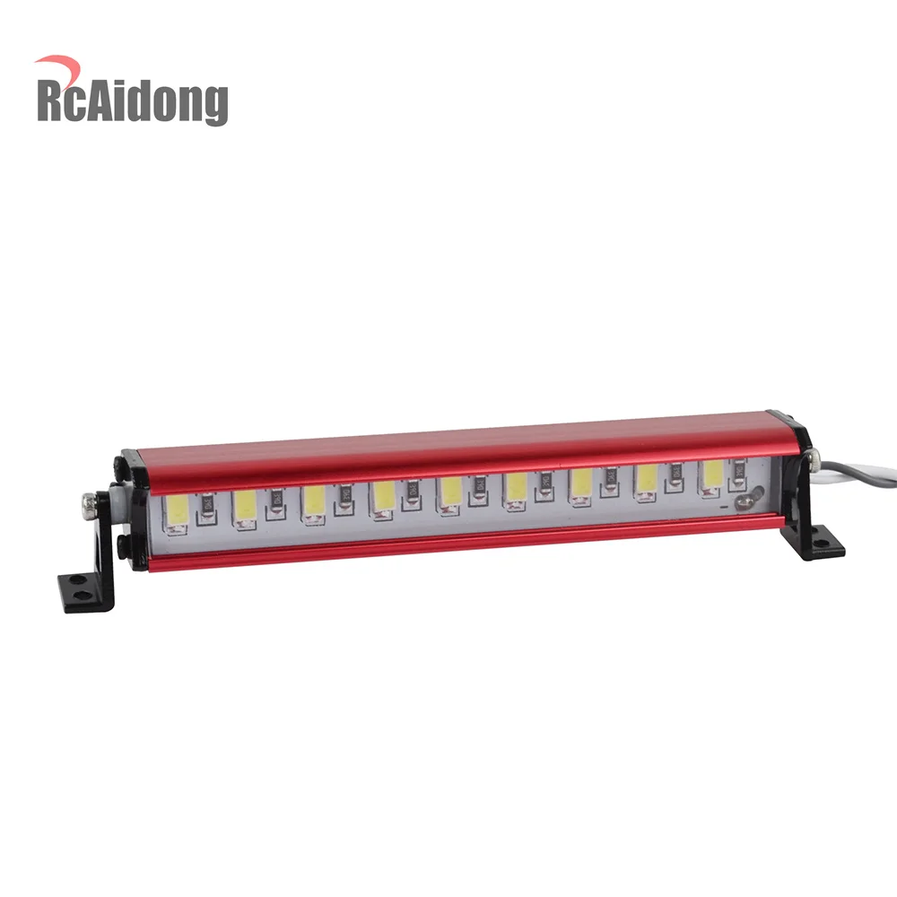 

1/10 RC Metal 9 LED Light Bar Kit for 1/10 RC Crawler TAMIYA CC01 Axial SCX10 RC4WD D90 D110 90046 Traxxas Trx4 TRX-4
