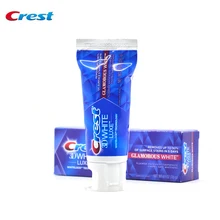 Original Crest White Toothpaste Glamorous Toothpaste Tooth Paste Oral Hygiene Vibrant Mint Teeth Whitening 1 piece