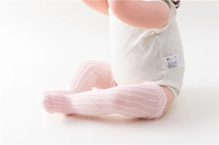 Носки для маленьких девочек от 0 до 36 месяцев, хлопковые сетчатые Дышащие носки для новорожденных, гольфы для маленьких девочек Новинка года