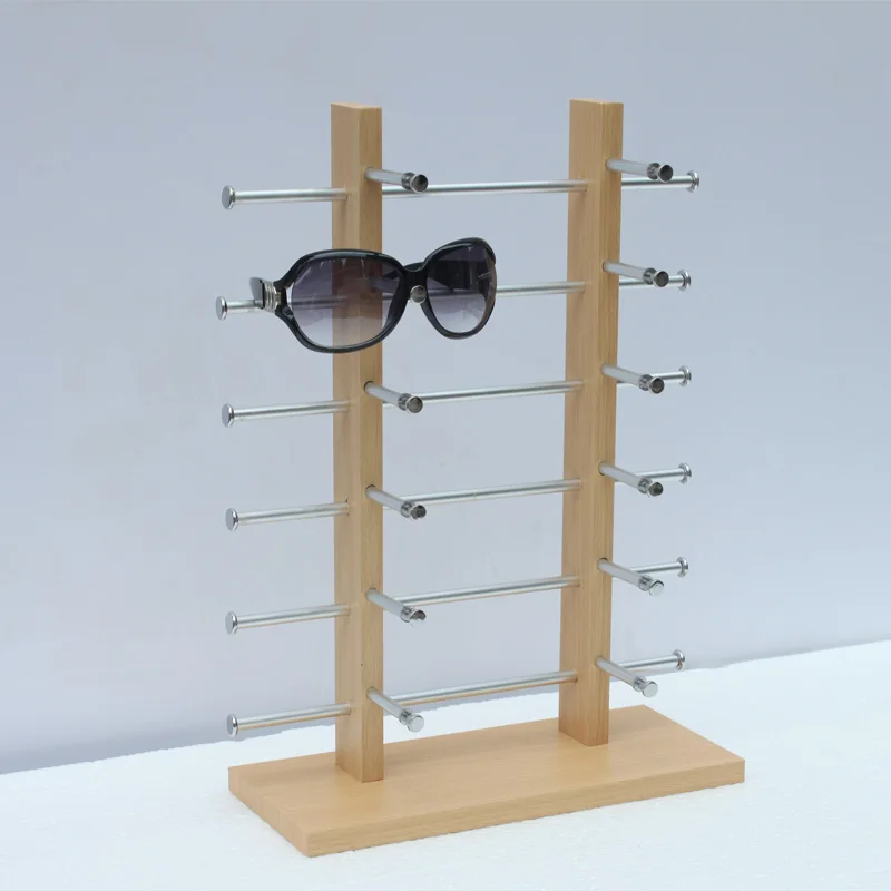 Premintehdw W32*H42.5*D15CM Counter Top Wood Eyeglasses Sunglasses Glasses Display Stand Rack Holder Shelf 6-Layer & 2-Column
Premintehdw W32*H42.5*D15CM Counter Top Wood Eyeglasses Sunglasses Glasses Display Stand Rack Holder Shelf 6-Layer & 2-Column
