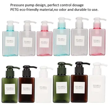 

Refillable Bottles 4 Types 3pcs/Set Portable Reusable Empty Makeup Spray Bottle Lotion Cream Container Kit Empty Lip Gloss Tubes