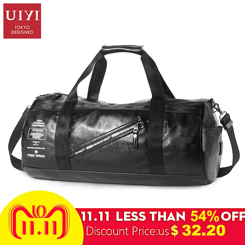 

UIYI Brand Male Shoulder Bags Waterproof Handbags Male Travel Multi-function Bags Men Top Quality tote School Bag for Teenager