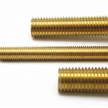 6 мм M6 500 мм Длина All Sizes in Stock Whitworth BSW Латунь Резьбовой Стержень-Стержень Шпильки