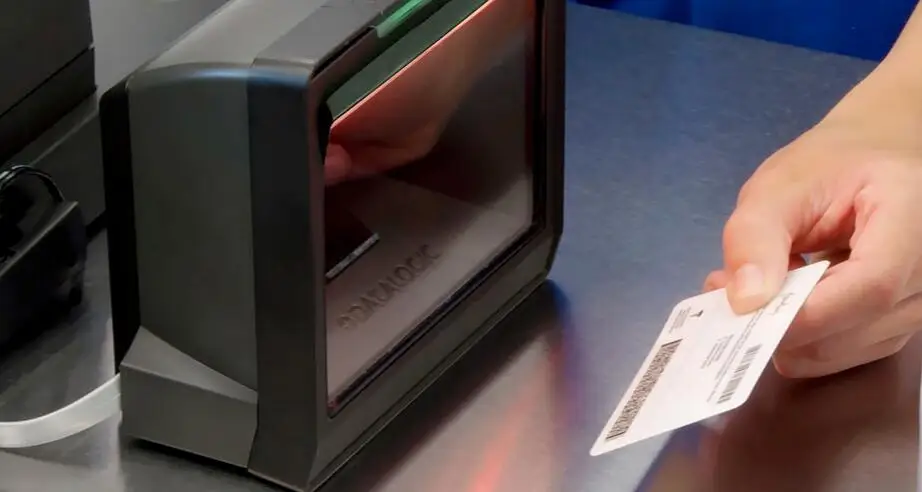 Вертикальный сканер штрихкодов Datalogic Magellan 3200VSI 2D Проводная работа через USB