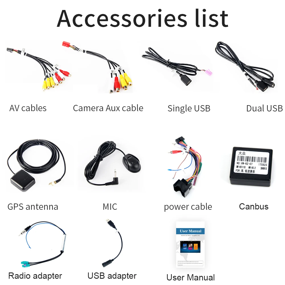 Excellent 10.2" IPS Car Audio GPS for Skoda Octavia 2007 2008 2009 2010 2011 2012 2014 Android 9.0 Radio Autoradio WIFI RDS Navigation BT 5