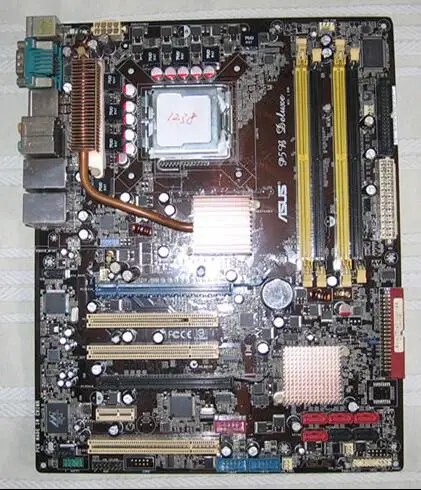 Free shipping original motherboard for ASUS P5B-DELUXE LGA775 DDR2 965Board Gigabit Ethernet asus original motherboard g31m s2l g31 ddr2 lga 775 motherboard