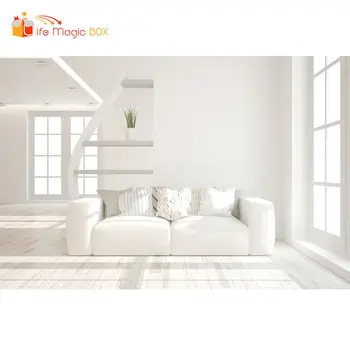 

LIFE MAGIC BOX Photo Backgrounds White Wall Window Wedding Backdrop Birthday Photography Wallpapers