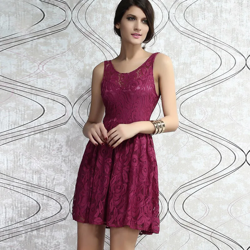 Dresses Natural Vestido 2015 Special Offer Promotion Sexy &amp Club Solid Regular Maxi Dress Women Tee Backless Lace Princess 2915 | Женская