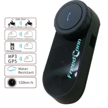 Freedconn T-COM FM Bluetooth мотоцикл переговорные гарнитуры Capacete Динамик шлем домофон мото портативной рации с FM радио